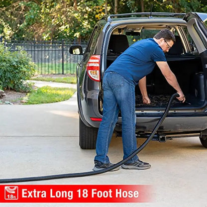 Shop Vac with Extra Long Hose