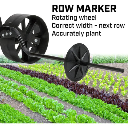 Garden Push Seeder Planter With 6 Seed Plates